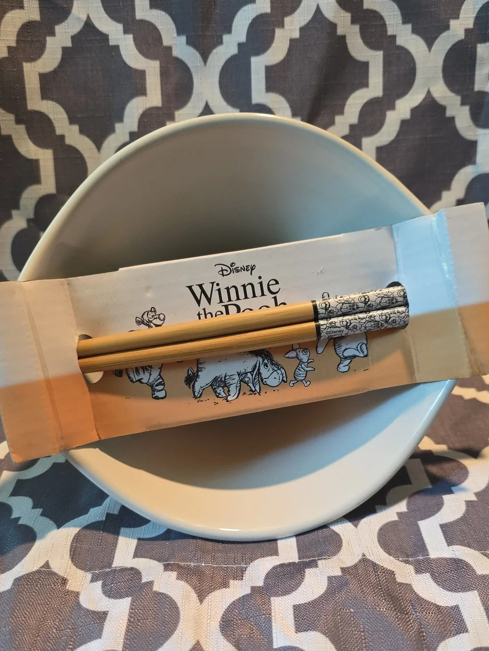 Disney Winnie The Pooh Noodle Bowl Set NWT